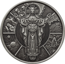 1 Unze Silber Jesus The Creator 2024 (Auflage: 5.000 | Antik Finish)