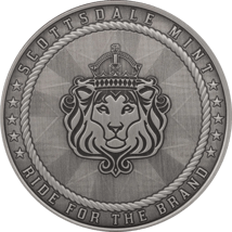 1 Unze Silber Cowboy Rodeo (Antik Finish)