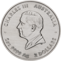 2 Unze Silber Emu Utingat 2025 (Auflage: 2.000 | Antik Finish)