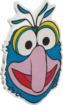 1 Unze Silber Muppets Gonzo Shaped Coin 2025 (Auflage: 1.000 | Polierte Platte)