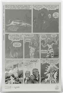 1 Unze Silber Marvel Comix Fantastic Four Nr. 1 Internal Page 2025 (Auflage: 1.000 | Polierte Platte)