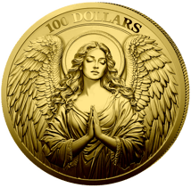 1/4 Unze Gold Schutzengel 2025 (Auflage: 299 | Polierte Platte)