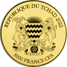 Gold Lion of England Münze 2022