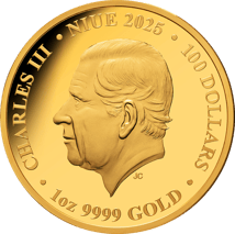 1 Unze Gold Mother of Pearl Clouds 2025 (Auflage: 99 | Polierte Platte)