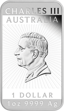 1 Unze Silber Münzbarren Drache 2025 (Auflage: 3.888 | Polierte Platte)