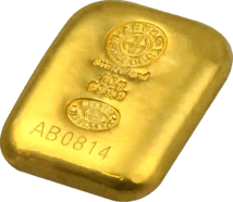 50g Goldbaren Argor Heraeus (gegossen)