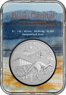 1 Unze Silber RAM Känguru 2025 (Auflage: 10.000 | Slab)