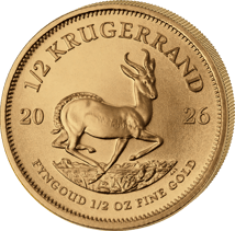 1/2 Unze Gold Krügerrand 2026