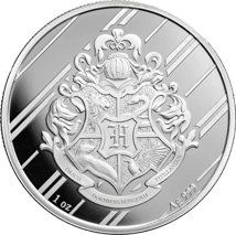 1 Unze Silber Harry Potter Haus Ravenclaw (Auflage 10.000)