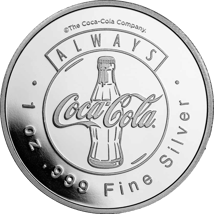 1 Unze Silber Coca Cola Eisbär