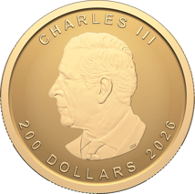 1 Unze Gold Purest Maple Leaf 2026 (Auflage: 1.500)