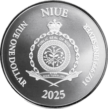 1 Unze Silber Lady Justice 2025 (Auflage: 100.000)