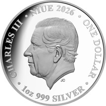 1 Unze Silber Jahr des Pferdes 2026 (Auflage: 888 | Polierte Platte)