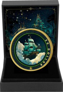 1 Unze Silber Peter Pan 2025 (Auflage: 100 | teilvergoldet)