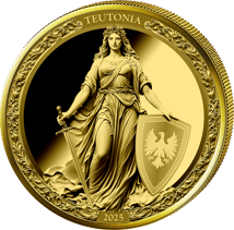 1/200 Unze Gold Teutonia 2025 (Auflage: 5.000 | Polierte Platte)