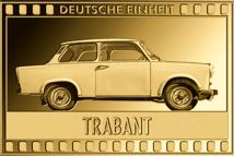 Gold Trabant Münze