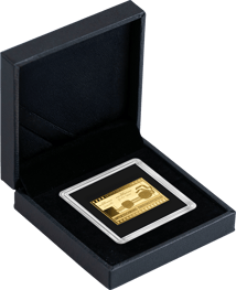 Gold Unterzeichnung Einigungsvertrag Münze