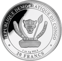 1 Unze Silber Prehistoric Life Megalodon 2025 (Auflage: 2.000)