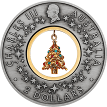 2 Unze Silber Santas Workshop 2025 (Auflage: 2.500 | Antik Finish)