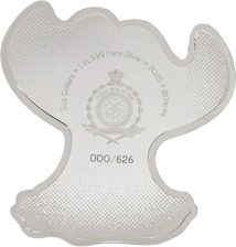 1 Unze Silber Disney Stitch & Scrump Ohana 2025 (Auflage: 626 | Polierte Platte)