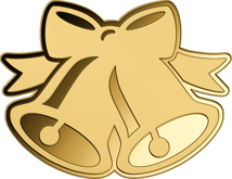 Gold Glocken Shaped Coin