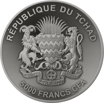 1kg Silber African Safari Giraffe 2019 (Auflage: 100 | Antik Finish | Zertifikat Nr. 100)