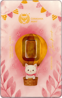 1g Goldbarren New Born Girl