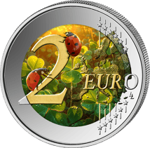 2 Euro Glückskäfer (Auflage: 500)