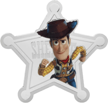1 Unze Silber Disney Pixar Toy Story Woody 2025 (Auflage: 1.000 | Polierte Platte)