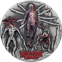 2 Unze Silber Stranger Things Villains 2026 (Auflage: 1.500 | Antik Finish)