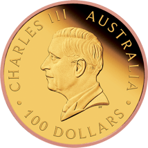 Gold Australian Five Sovereign 2025 (Auflage: 250 | Rosegold |  Polierte Platte)