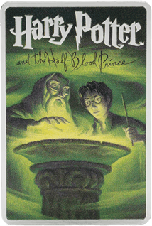 2 Unze Silber Harry Potter Der Halbblutprinz Buchcover 2025 (Auflage:1.000 | Polierte Platte)