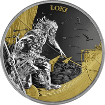Loki und Heimdall Geminus Silber Set Ragnarök 2025 (Auflage: 500 | Ruthenium)