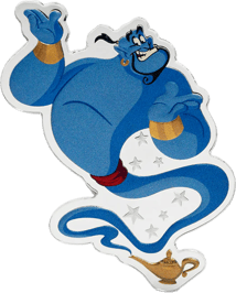 1 Unze Silber Disney Aladdin Genie 2025 (Auflage: 1.000 | Polierte Platte)