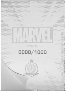 1 Unze Silber Marvel Comix Fantastic Four Nr. 72 2025 (Auflage: 1.000 | Polierte Platte)