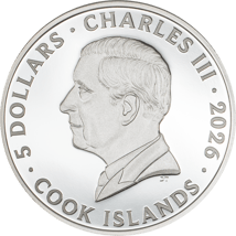 1 Unze Silber 7 Todsünden Völlerei 2026 (Auflage: 999 | Polierte Platte)