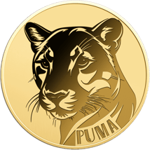 Gold Puma Münze (Auflage: 50.000)