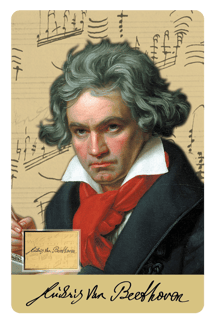 Gold Ludwig van Beethoven Münze (Auflage: 50.000)