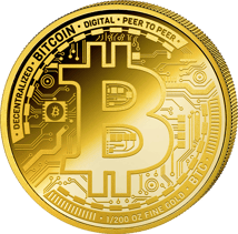 1/200 Unze Gold Bitcoin 2026 (Auflage: 5.000 | Polierte Platte)