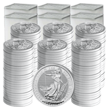 150 x 1 Unze Silber Britannia 2026