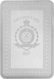 1 Unze Silber Tarotkarte Ass der Schwerter 2025 (Auflage: 1.000 | Polierte Platte)