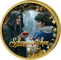 1 Unze Silber Märchen Schneewitchen 2025 (Auflage: 100 | teilvergoldet)