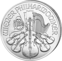 1/25 Unze Platin Wiener Philharmoniker 2026