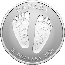 1/2 Unze Silber Kanada Welcome to the World 2026 (Auflage: 25.000 | Reverse Proof)