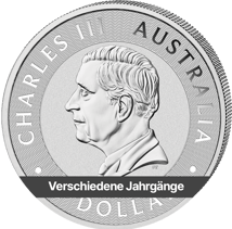 1 Unze Silber Känguru Nugget (Verschiedene Jahrgänge)