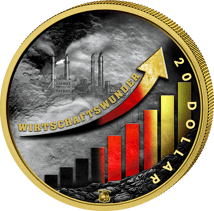 1 Unze Silber 150 Jahre Konrad Adenauer 2025 (Auflage: 100 | teilvergoldet)