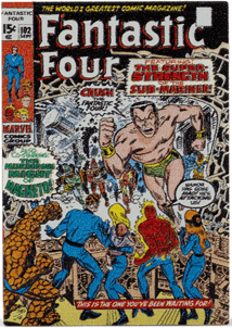 1 Unze Silber Marvel Fantastic Four 102 2026 (Auflage: 1.000 | Polierte Platte)