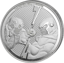 1 Unze Silber Marvel Captain America vs Thanos 2025 (Auflage: 10.000)