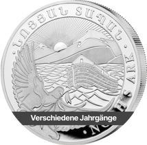 1/2 Unze Silber Arche Noah (verschiedene Jahrgänge)