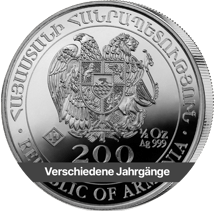 1/2 Unze Silber Arche Noah (verschiedene Jahrgänge)